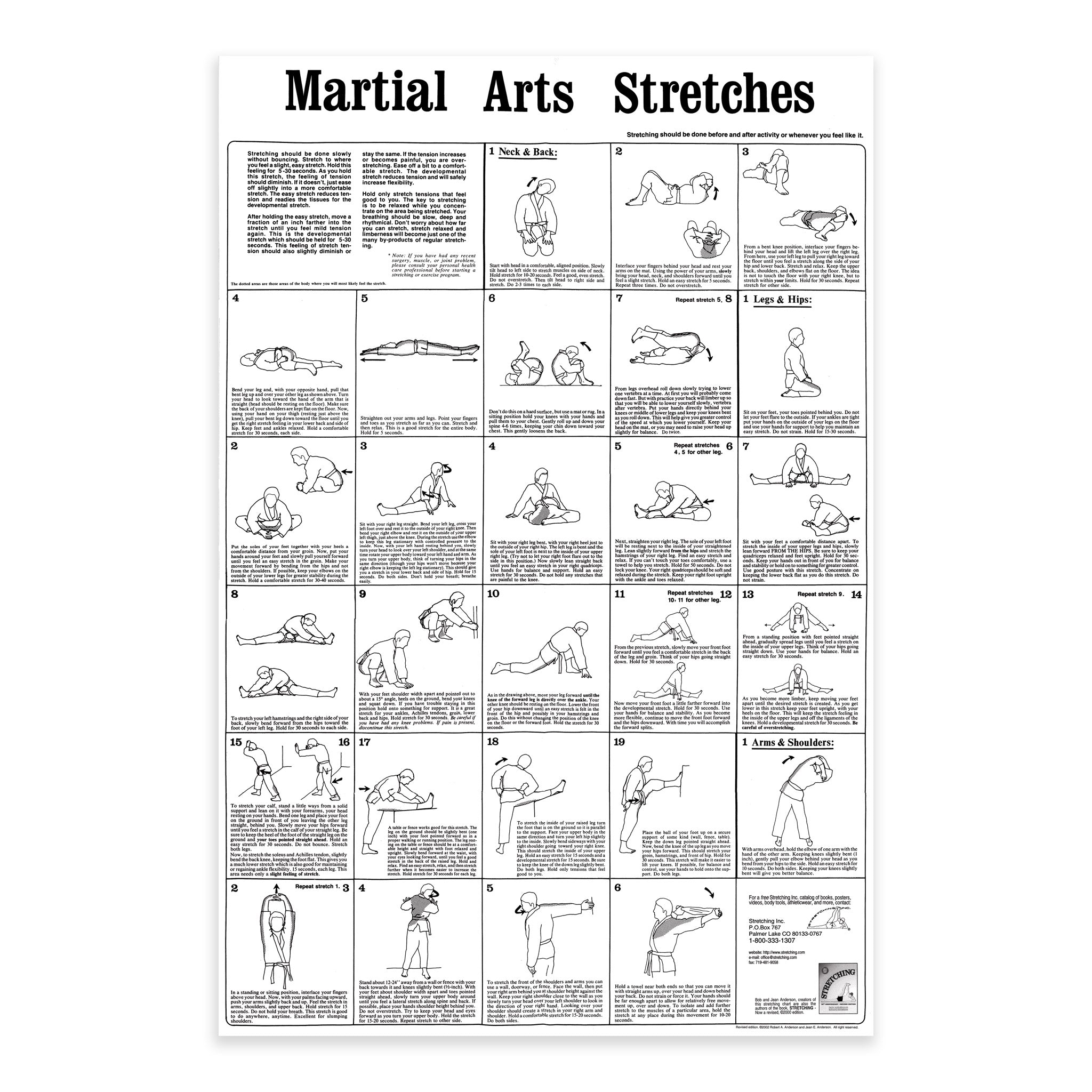 Martial arts leg stretches outlet