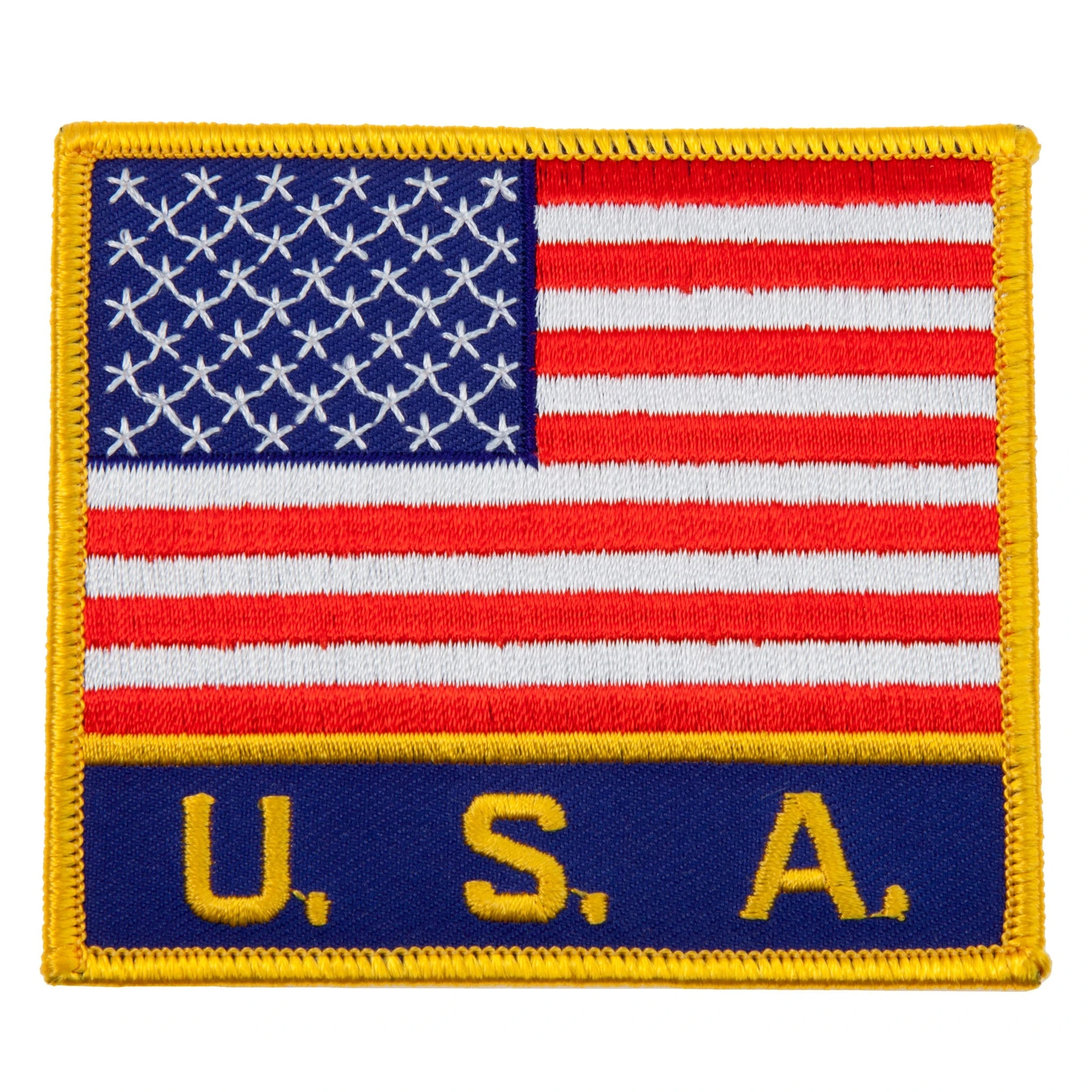 Patch USA Flag w/USA 4