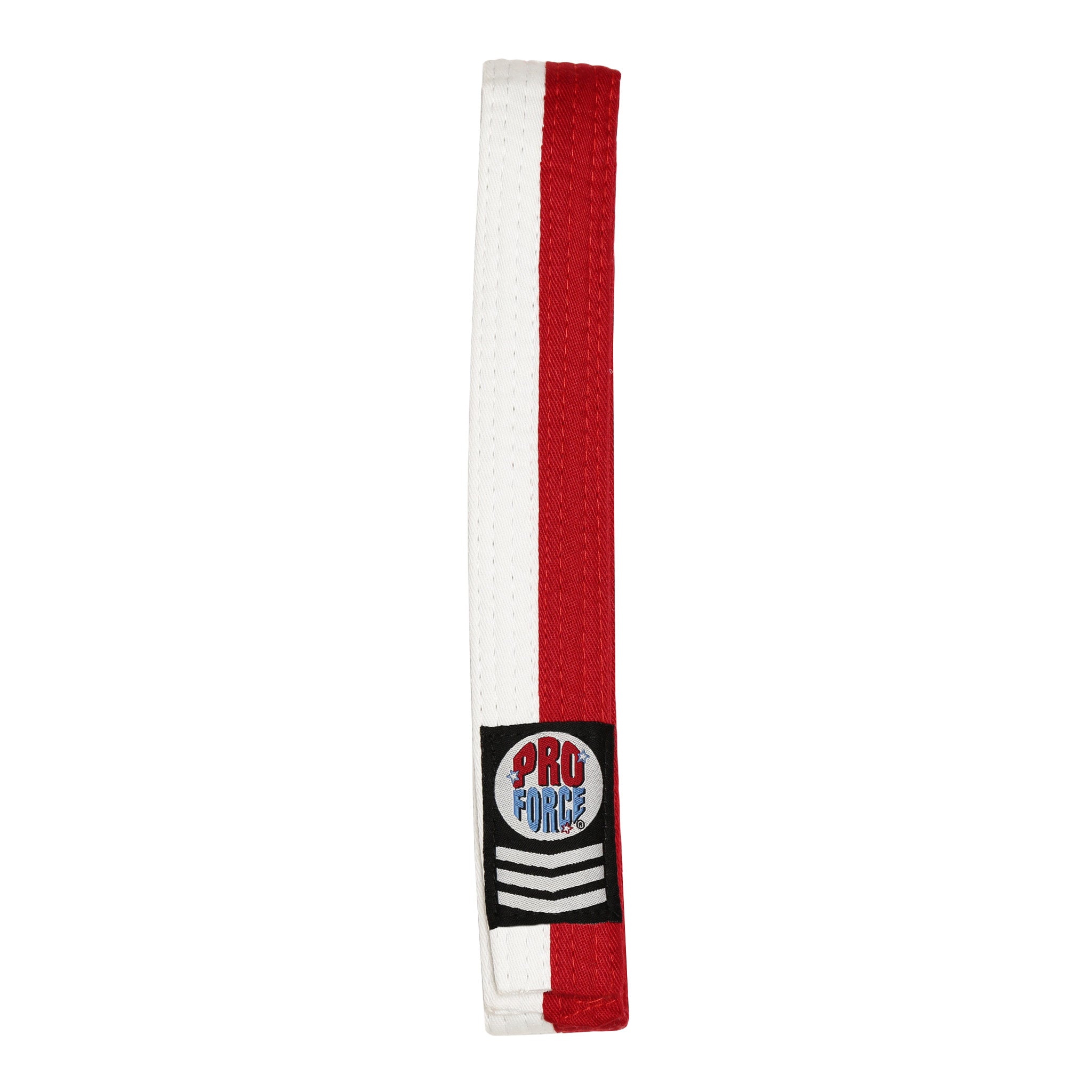 Red and white belt karate hot sale
