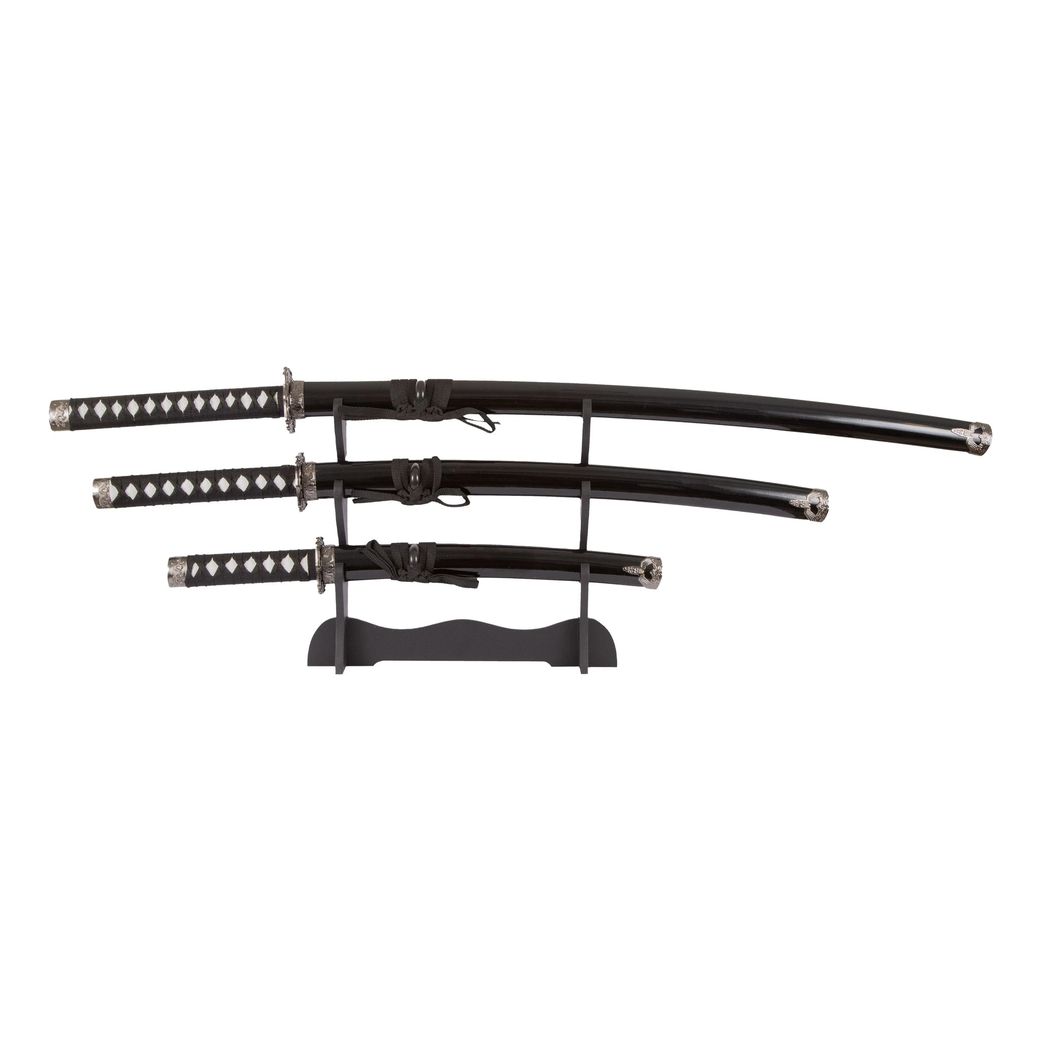 Black Dragon 3pc Sword Set