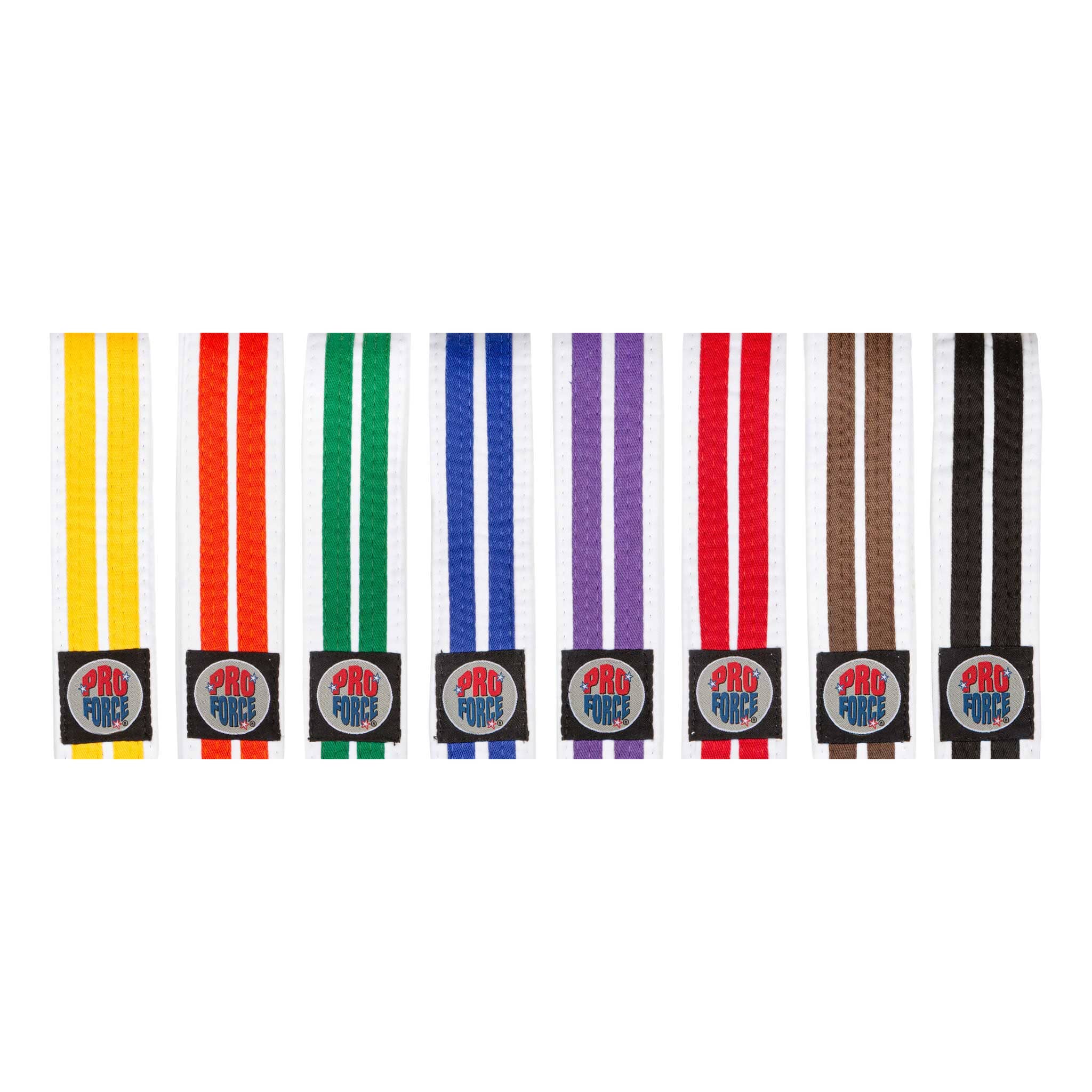 Karate belt colors stripes clearance
