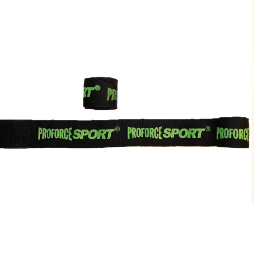 ProForce Sport® Handwrap Black with Neon Green Logo 150" (400cm)