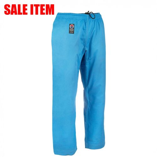  ProForce® Gladiator Combat Pants (Elastic Drawstring) 8 oz. 55/45 Blend Blue w/ Back Pocket