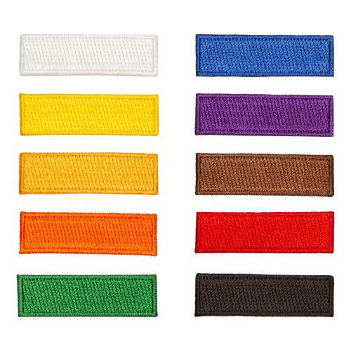 Custom Iron-On Stripe Patch