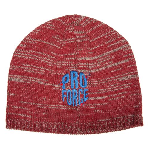 ProForce® Beanie Marled Maroon/Gray
