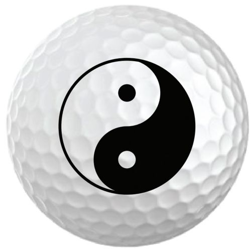 Martial Arts Design Golf Ball