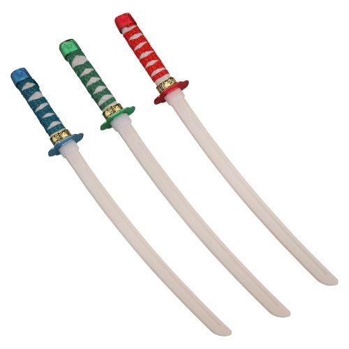 Plastic Metallic Ninja Sword 24