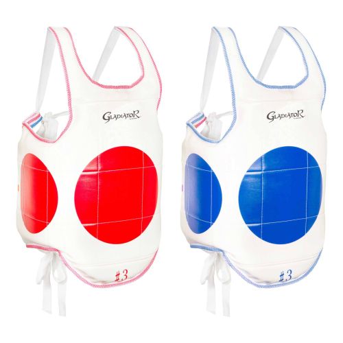 ProForce&reg; Gladiator TKD Reversible Chest Guard - Circle Target