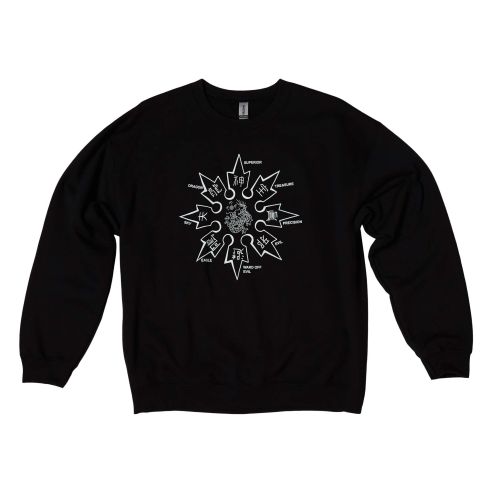 8 Point Throwing Star Sweatshirt