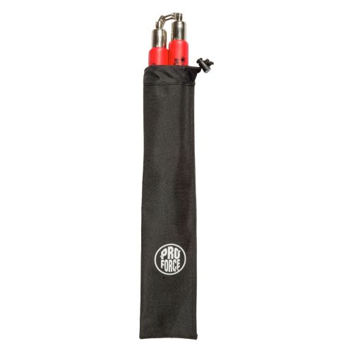 ProForce® Nunchaku Nunchucks  Vinyl Case w/Pullstring Black 15"