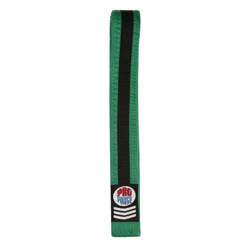ProForce® Thunder 1.75" Double Wrap w/ Black Stripe Karate Belt