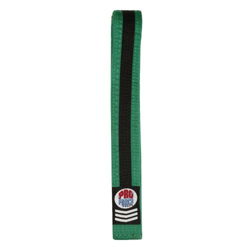 ProForce® Thunder 1.75" Double Wrap w/ Black Stripe Karate Belt