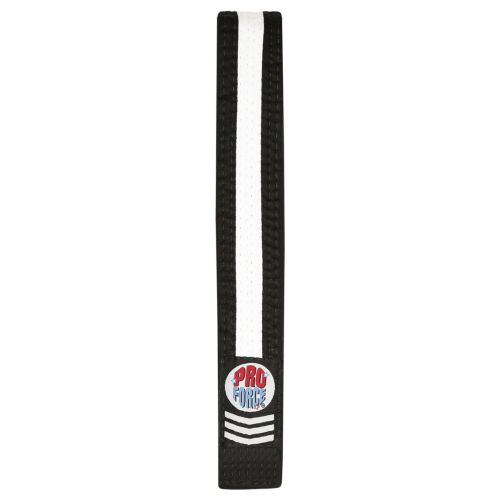 ProForce® II 1.5" Double Wrap White Stripe Karate Belt