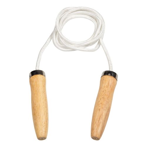 Hardwood Handle Jumprope - Nylon Cord