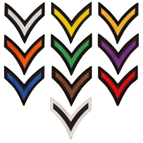 Chevron Striped Patch