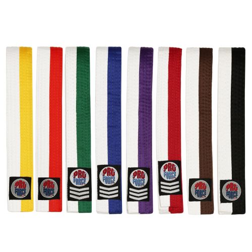 ProForce® Double Wrap 1.5" Two-Tone Karate Belt