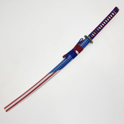 Stars & Stripes America’s 250th Birthday Edition Samurai Sword 41"