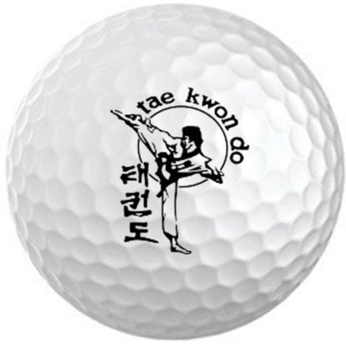 Martial Arts Design Golf Ball