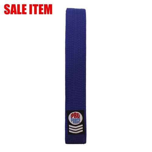 ProForce® IV Master Ultra 2'' Double Wrap Solid Blue Karate Belt